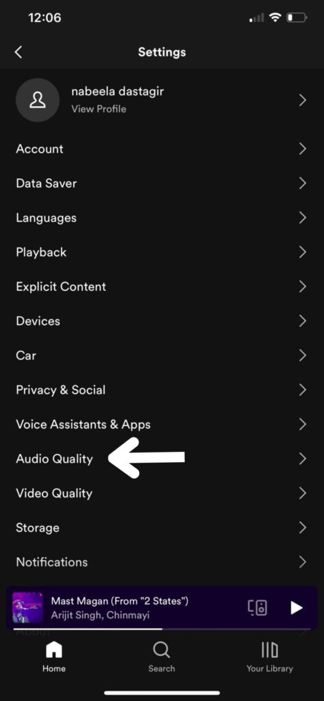 spotify audio quality