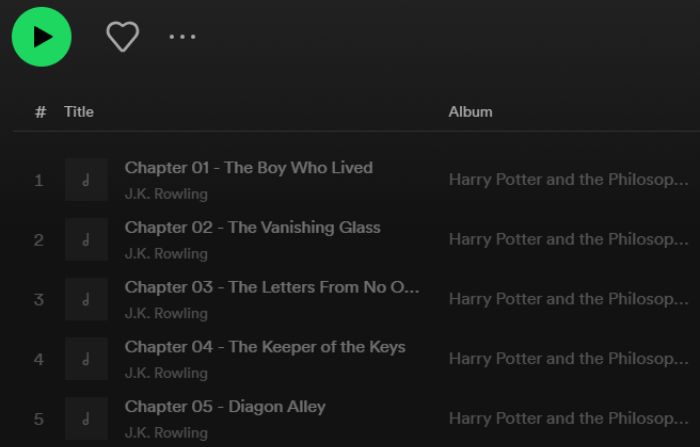 Why did Spotify take down Harry Potter Audiobooks?